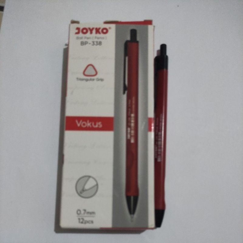 

pulpen mekanik Joyko Vokus BP 338 tinta merah hitam biru 0.7mm