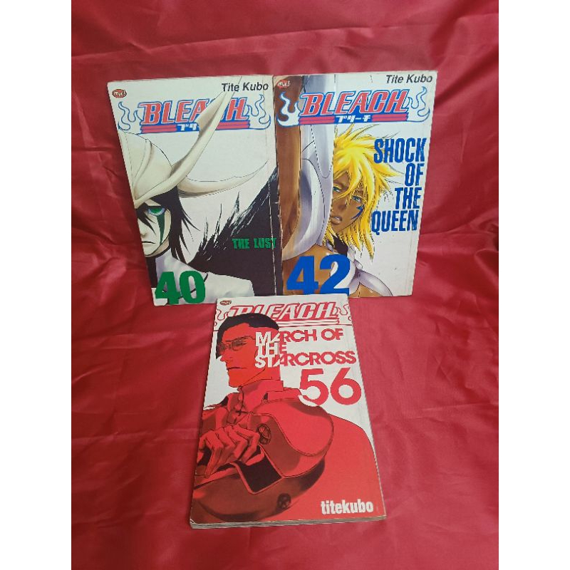 Komik Bleach 40, 42, & 56 Second (Pesanan)