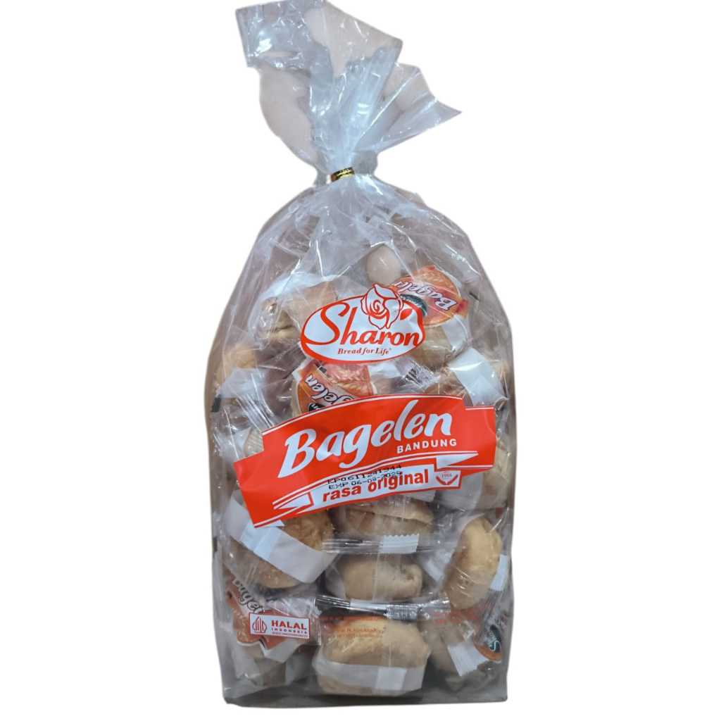 

1PACK(Isi 30 pcs)roti BAGELAN sharon/makanan ringan/bread for lief