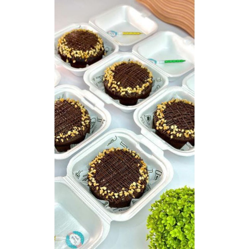

Brownies Skat GIFT /Brownies Fudgy Dark Cokelat/ Fudgy Brownies Panggang/Brownies Fudgy BY NAIIM BAKERY