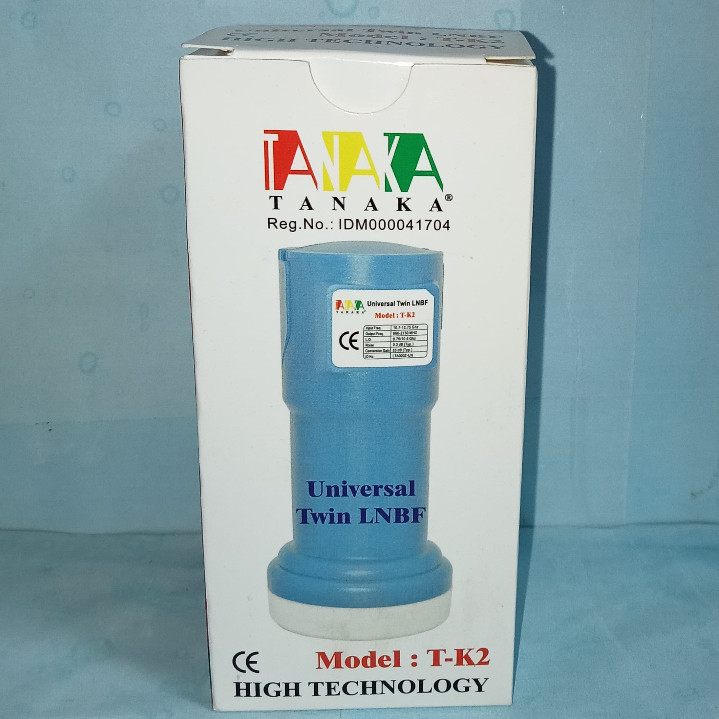 LNB KU BAND DUAL OUTPUT TANAKA LNB DUA RECEIVER