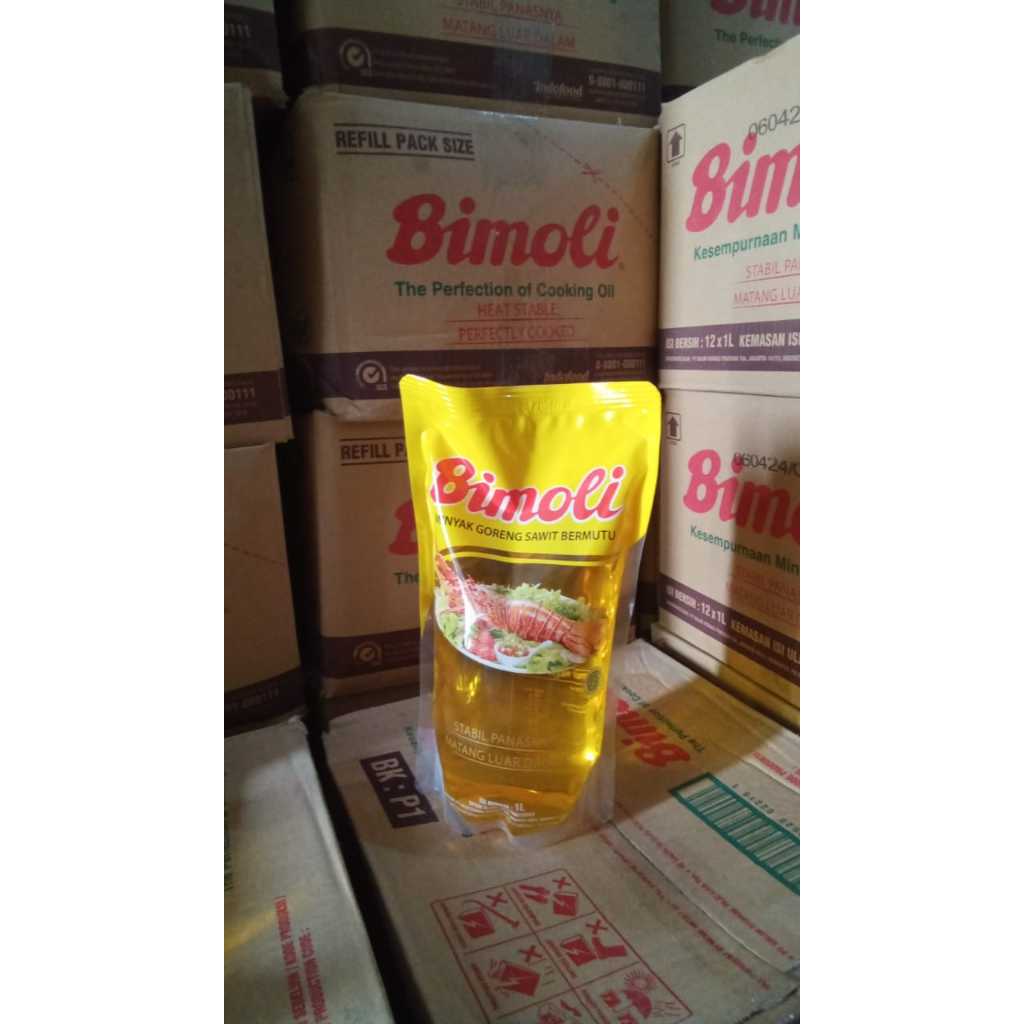 

Minyak Goreng Bimoli 1 liter isi 12