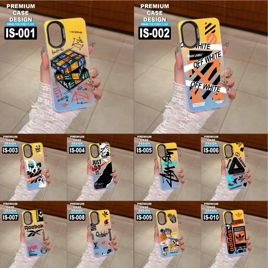 SAMSUNG A16/ A06/ A15/ A25/ A35/ A55/ A05/ A05S/ A14 4G/ A14 5G CASE MOTIF GAMBAR KODE IS IS001-IS01