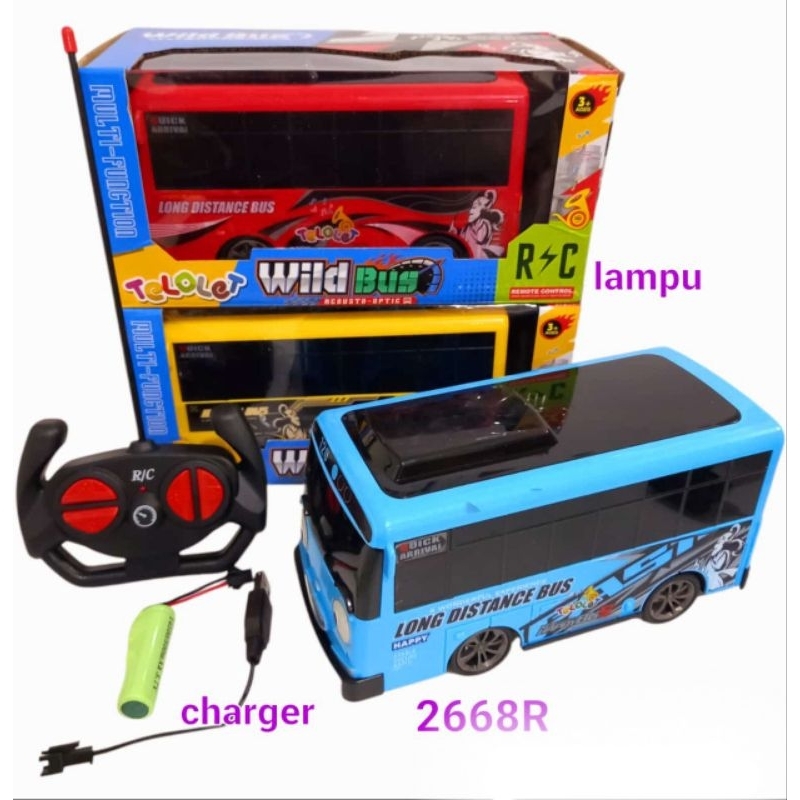 MAINAN ANAK MOBIL REMOT BUS R/C (2668R)