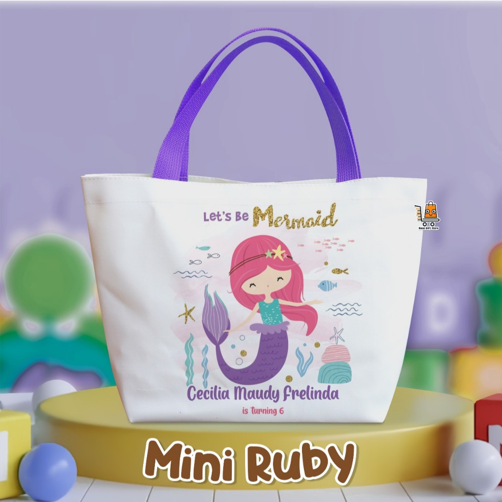 

MINI RUBY / goodie bag ulang tahun anak / tas ulang tahun anak
