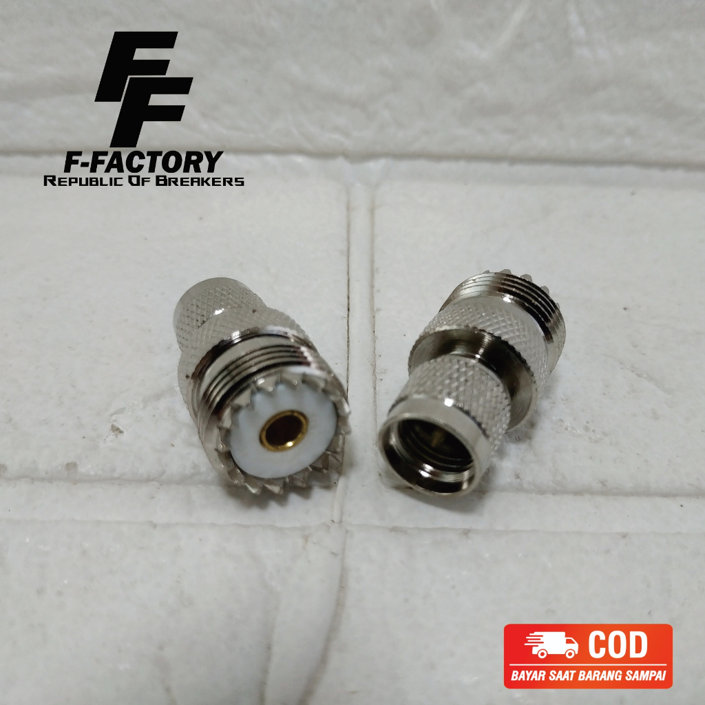 Konektor TNC Male / Mini UHF To PL Female Konektor Antena Rig Motorola GM300 Dll