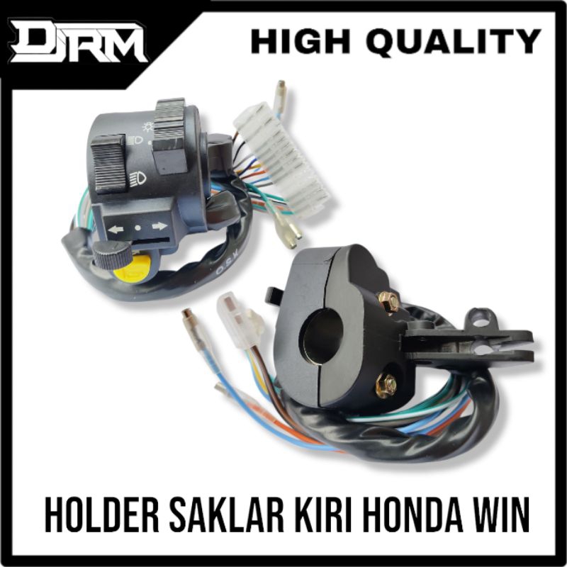 SAKLAR HOLDER KIRI HONDA WIN 100 HOLDER LH HONDA WIN 100