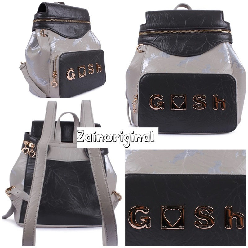 ORIGINAL GOSH ZINNIA 192 BACKPACK TAS RANSEL TAS GENDONG TAS PUNGGUNG WANITA