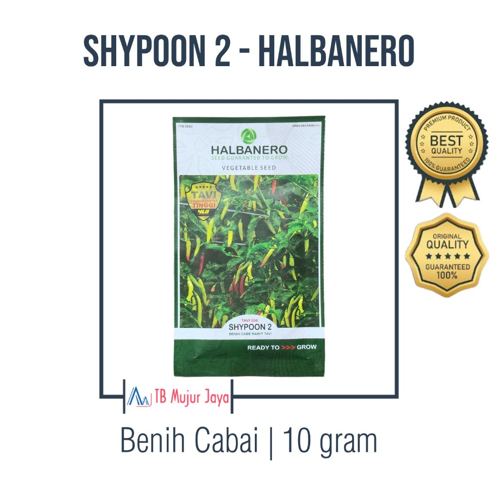 Benih Cabai NEW SHYPOON 2 TAVI 558 - HALBANERO