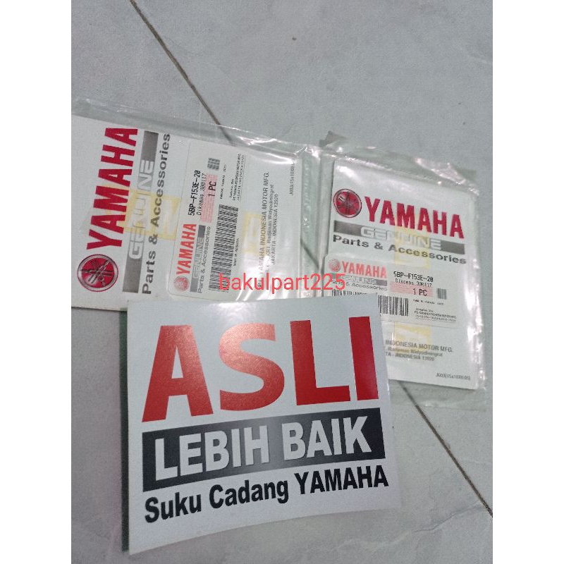 Striping body belakang putih Scorpio 5BP-F153E-20 original