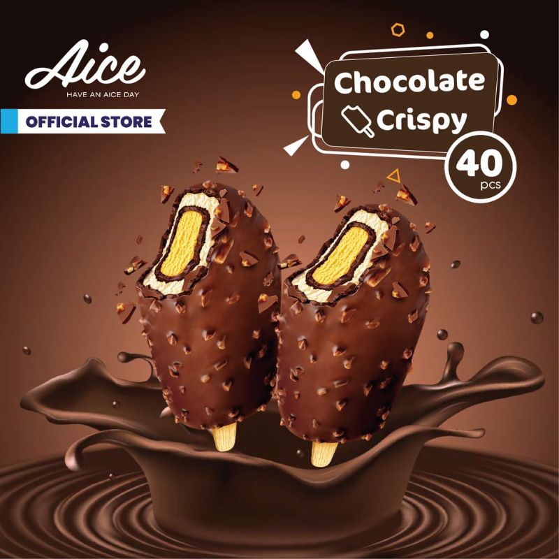 

Chocolate Crispy-aice chill