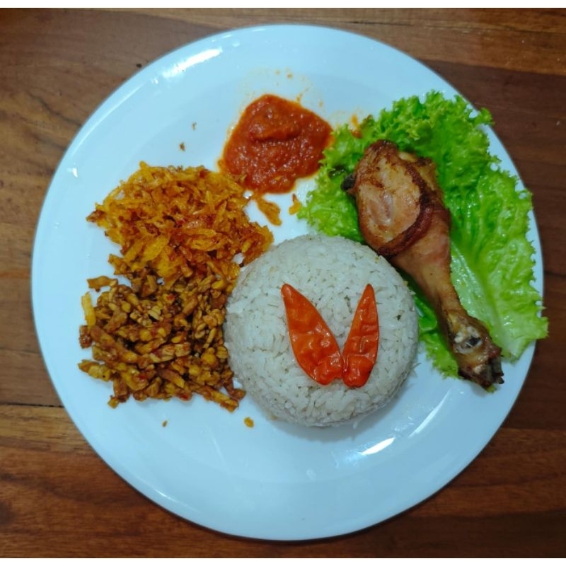 

Nasi Liwet Daging Ayam