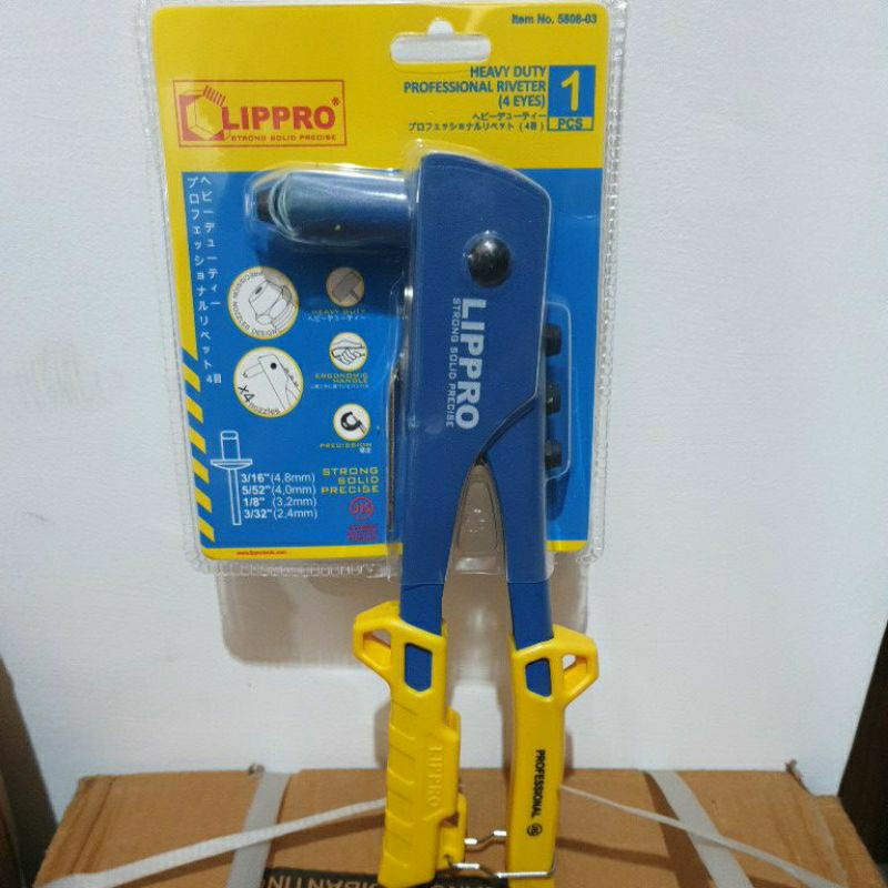 Hand rivet/tang rivet heavy duty Lippro