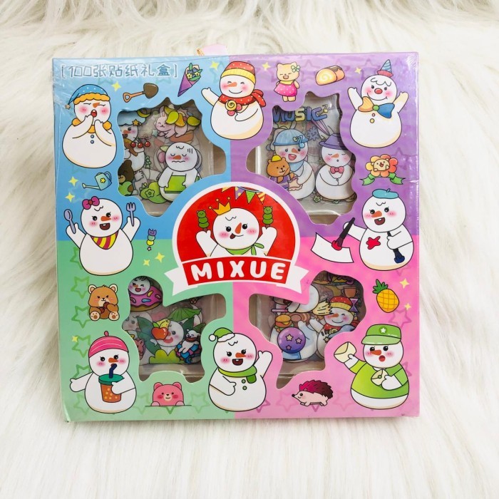 

Stiker 2D Motif Kartun Isi 100 Lembar Anti Air / Dekorasi Botol Scrapbook DIY / Sticker Tempel Viral