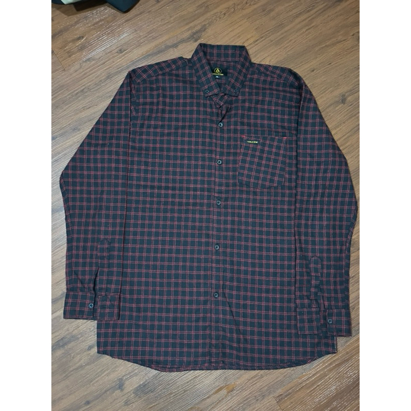 Kemeja Flanel VOLCOM Lengan Panjang