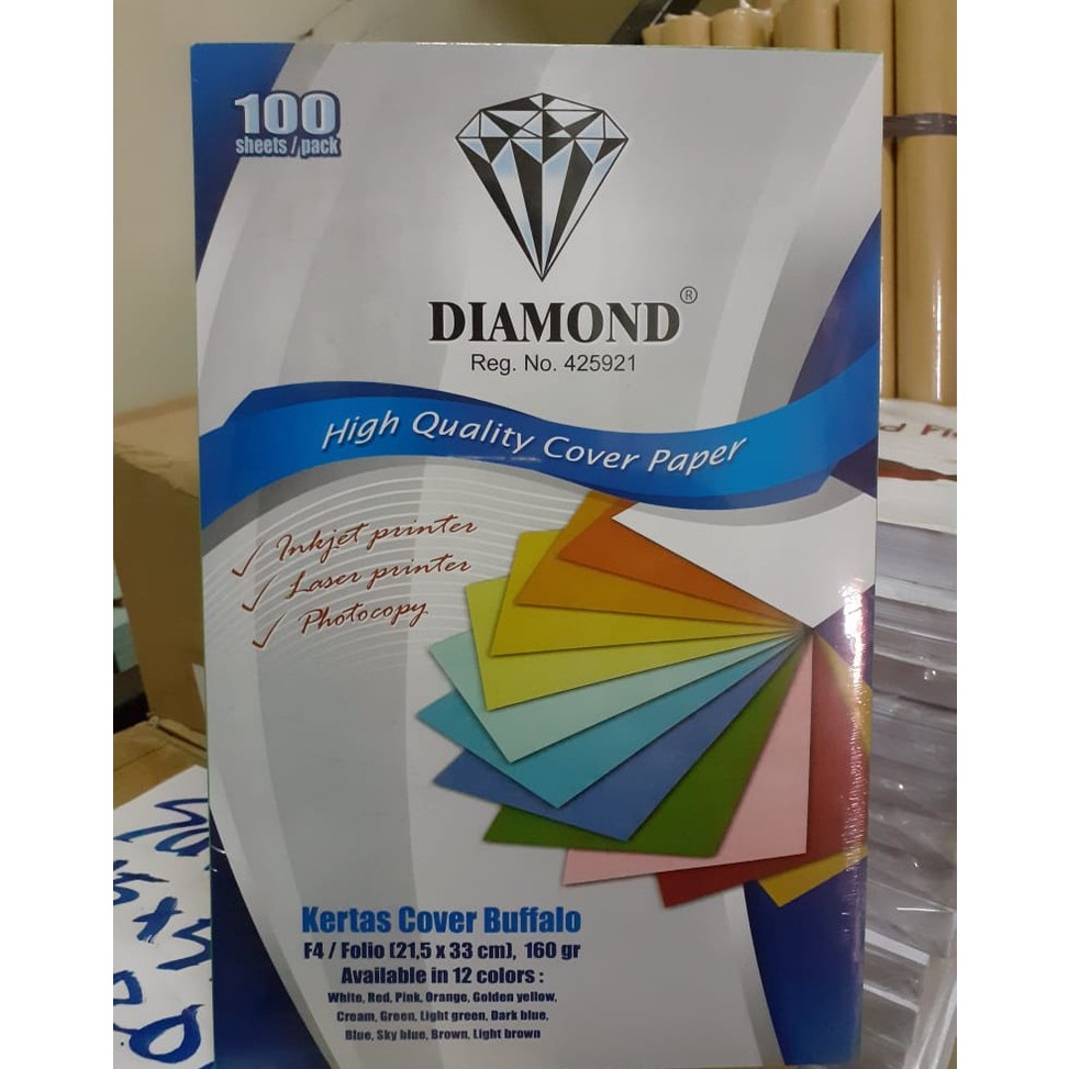 

KODE HNMLD Diamond Kertas Cover Kertas Buffalo Kertas Jilid F4