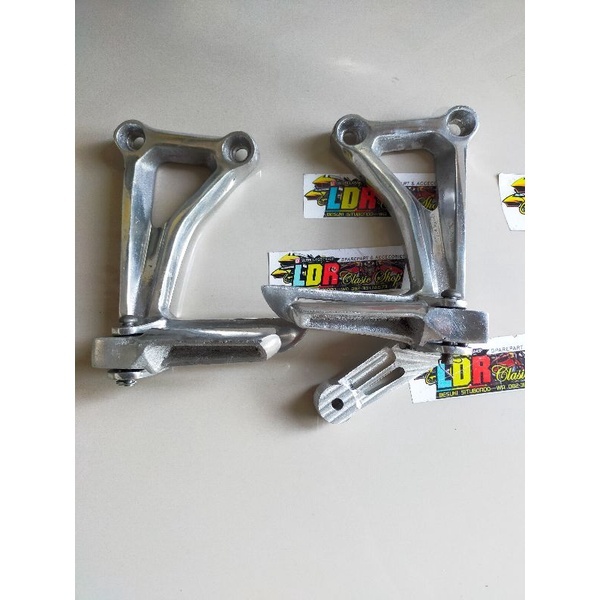 Postep CBR 650 set pangkon knalpot / fostep CBR 650 set dudukan knalpot