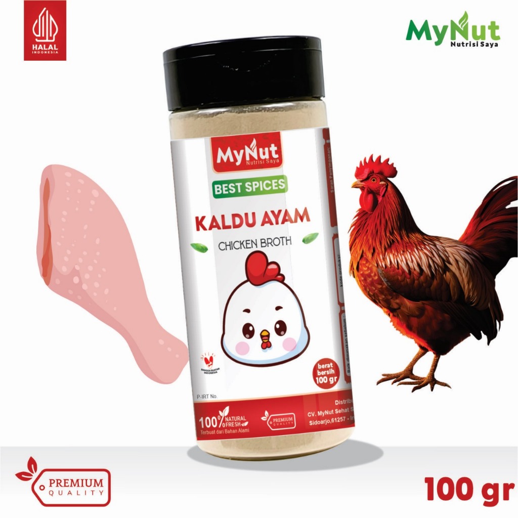 

MYNUT KALDU AYAM BUBUK BUMBU DAPUR 100% PREMIUM QUALITY