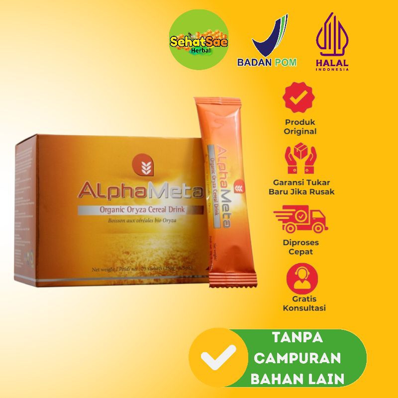 AlphaMeta ( Isi 25 Sachet ) / AlphaMeta Original  AlphaMeta Nutrisi Sel Tubuh