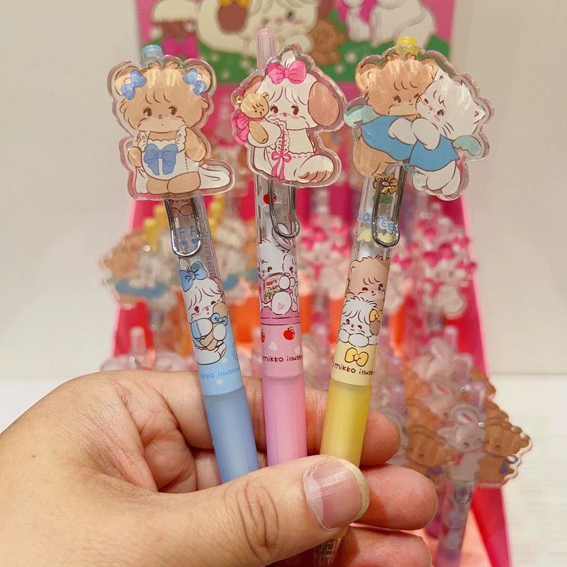 

Gel Pen Motif Boba Lucu Imut Pulpen Gel Ballpoint Bulpen Bolpoin Bolpoint Pena Cute