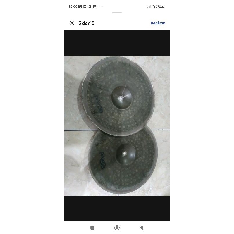 CYMBAL HIHAT 14 PAISTE 402