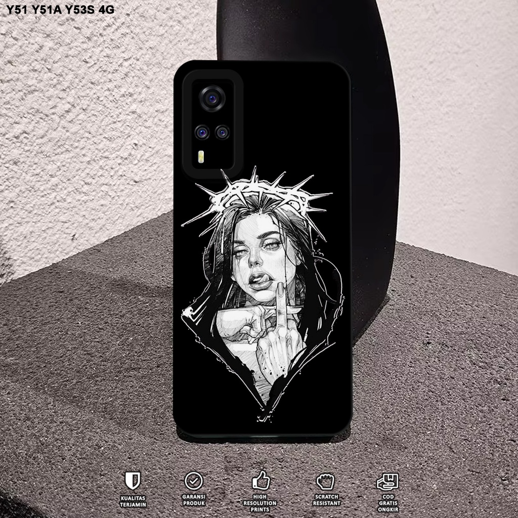 Case Vivo V2030 - Casing Hp Vivo V2030 Motif Black - Softcase Vivo V2030 - Softcase Hp Vivo V2030 - 