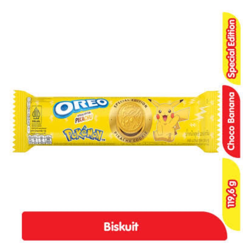 

OREO PIKACHU CHOCO BANANA 119G