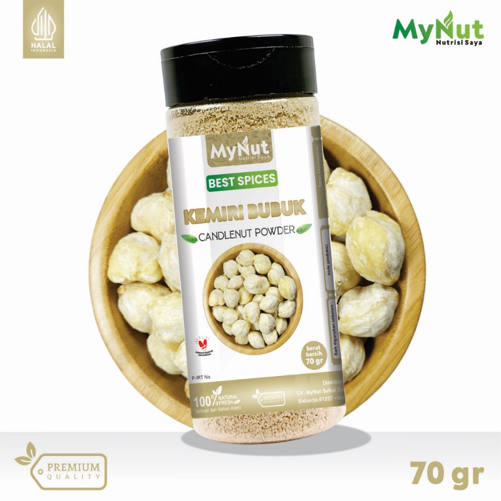 

MYNUT KEMIRI BUBUK REMPAH BUMBU DAPUR 100% PREMIUM QUALITY