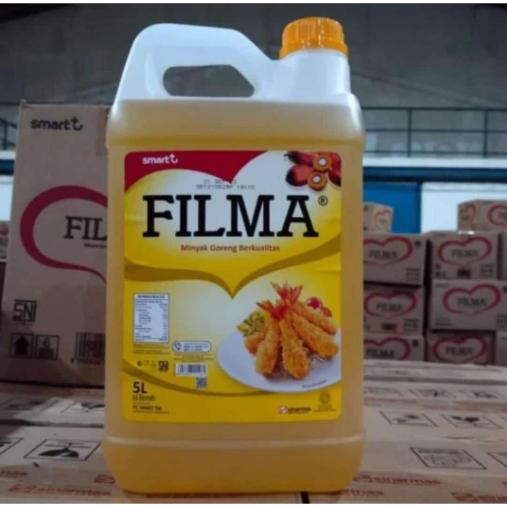 

Minyak Goreng Filma 5 liter x 4 jerigen