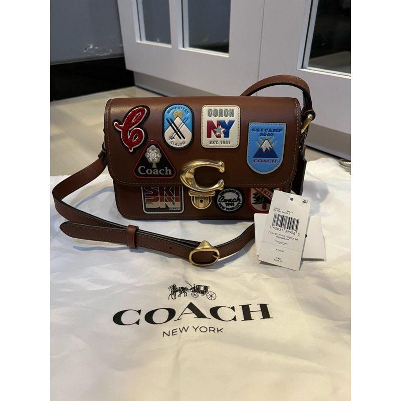 Preloved like new Coach Studio Patchwork