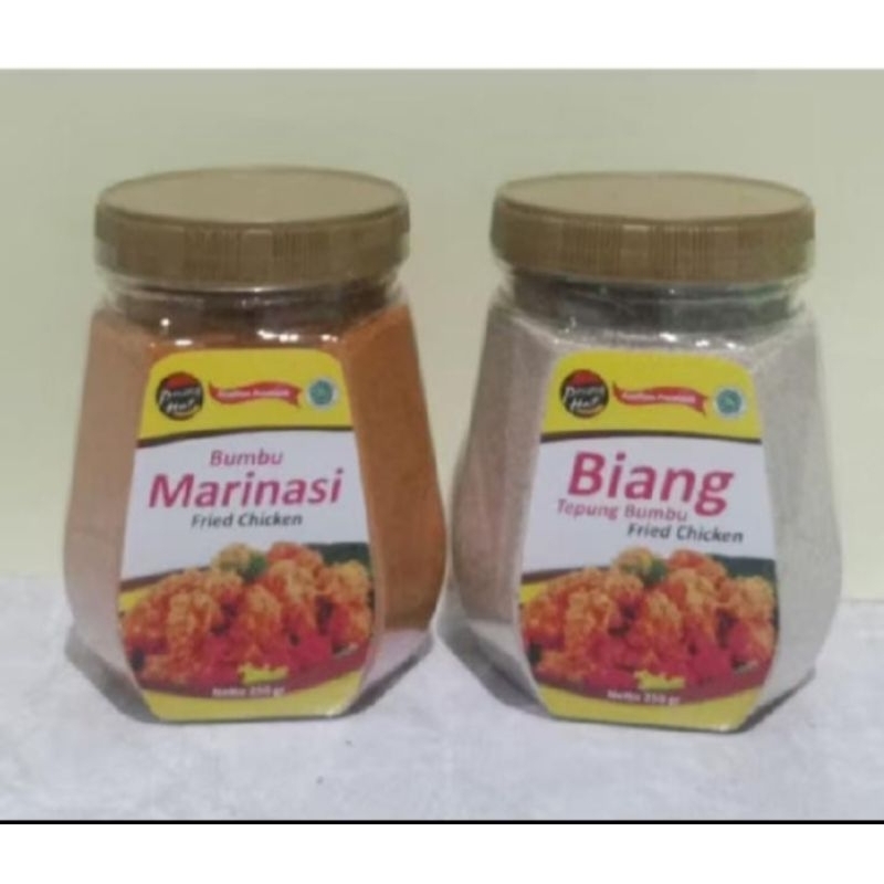 

paket biang tepung 250gr dan bumbu marinasi 250gr ayam goreng frieed chicken