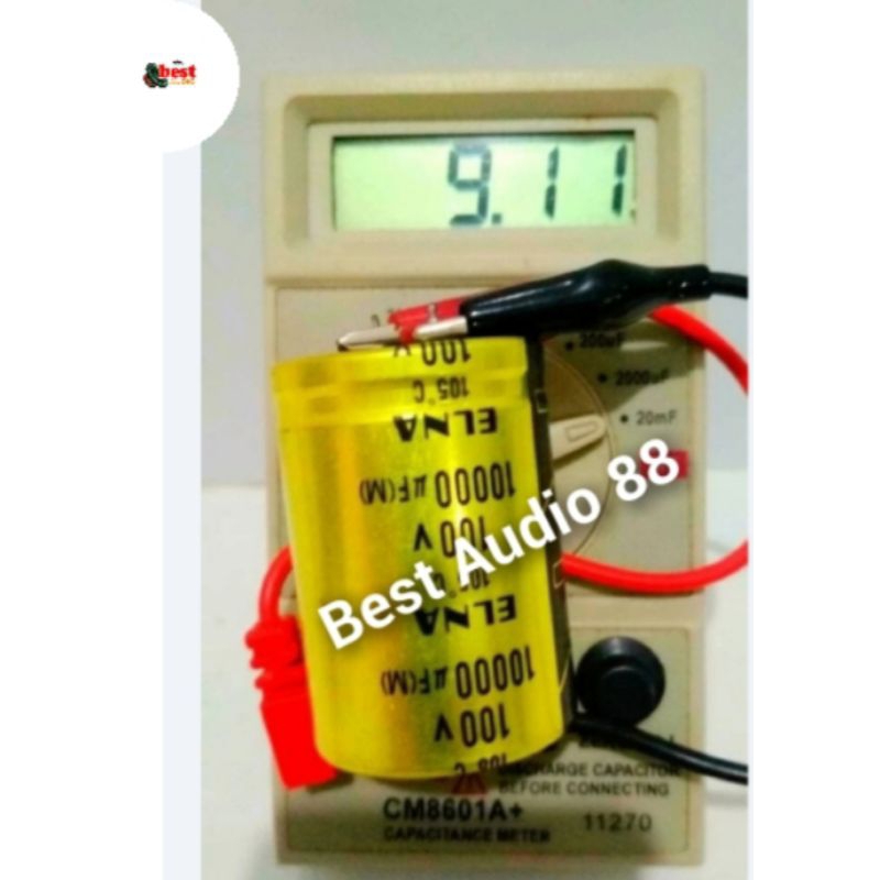 Elco Capacitor Elna 100volt 10000uf