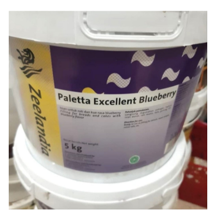 

PALETTA Selai Isian Blueberry Bluebery Filling Jam Paletta 1 kg Repack
