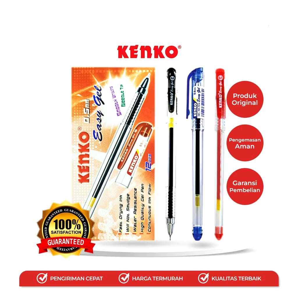 

V2_PULPEN Kenko Easy Gel 0.5 (lusin)