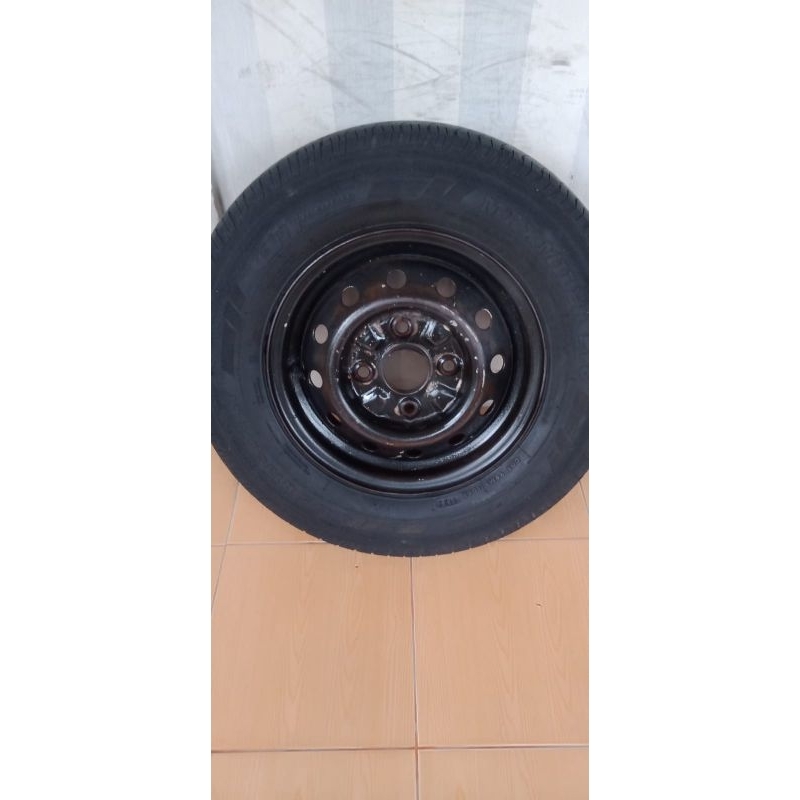 velg kaleng mobil Xenia plus ban tubles R13