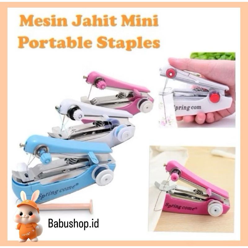 BBS Mesin Jahit Tangan Mini / Mesin Jahit Sewing Mini / Mesin Jahit Tangan Stapless