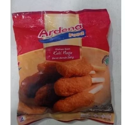 

Ardena kaki naga ikan 250 g