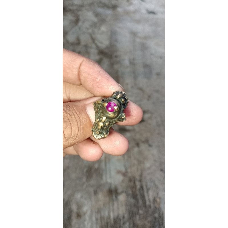 cincin  mustika lipan antik kuno langka,ring 8