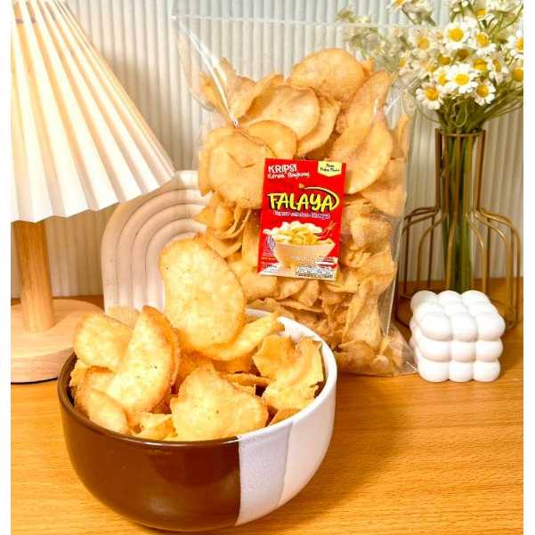 

Keripik Singkong Falaya Pedas Manis Uk.P 18x30