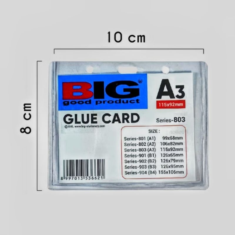 

BIG Mika Plastik ID Card ukuran A3 isi 20pcs