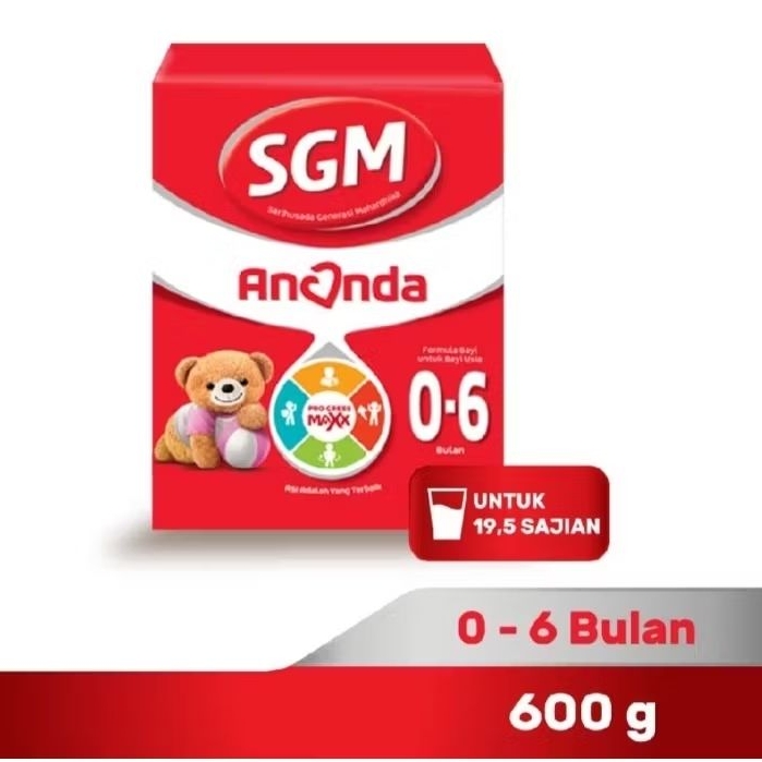 

Susu SGM Ananda 0 - 6 Bulan 600 gr