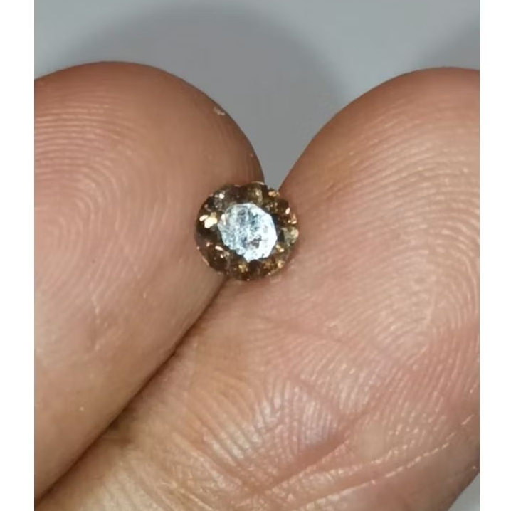 Natural Berlian cola Banjar asli cantik dan blink untuk mata cincin (FN2739)