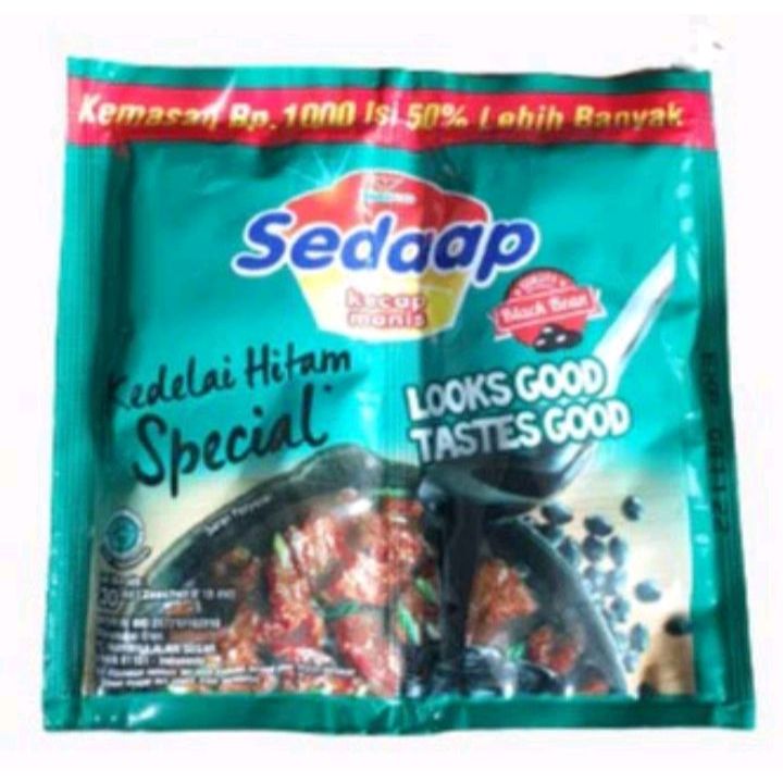 

Kecap sedaap sachet kedelai hitam special