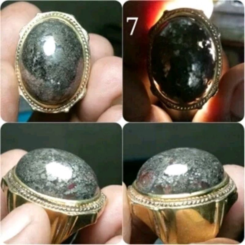 Natural Badar Perak Sigori Lafau - Ereke - Lapis Banua Daging Hitam Dan Sedikit Merah NTD