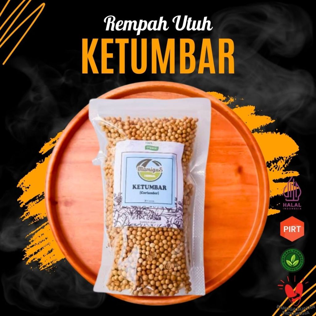 

Ketumbar / Coriander Rempah (500 GRAM)