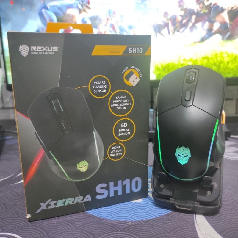 MOUSE REXUS XIERRA SH10