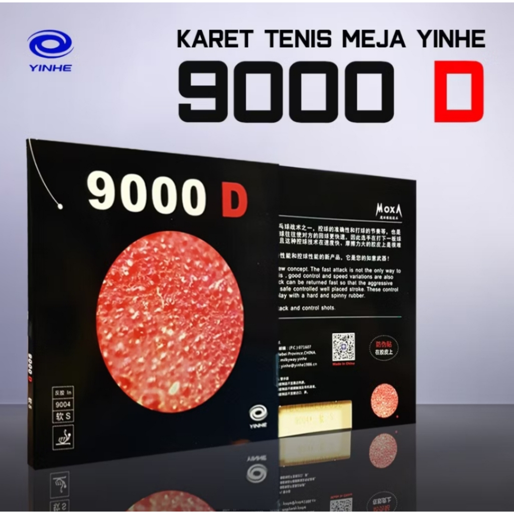 Yinhe 9000 D - Karet Pingpong Tenis Meja Yinhe 9000 D