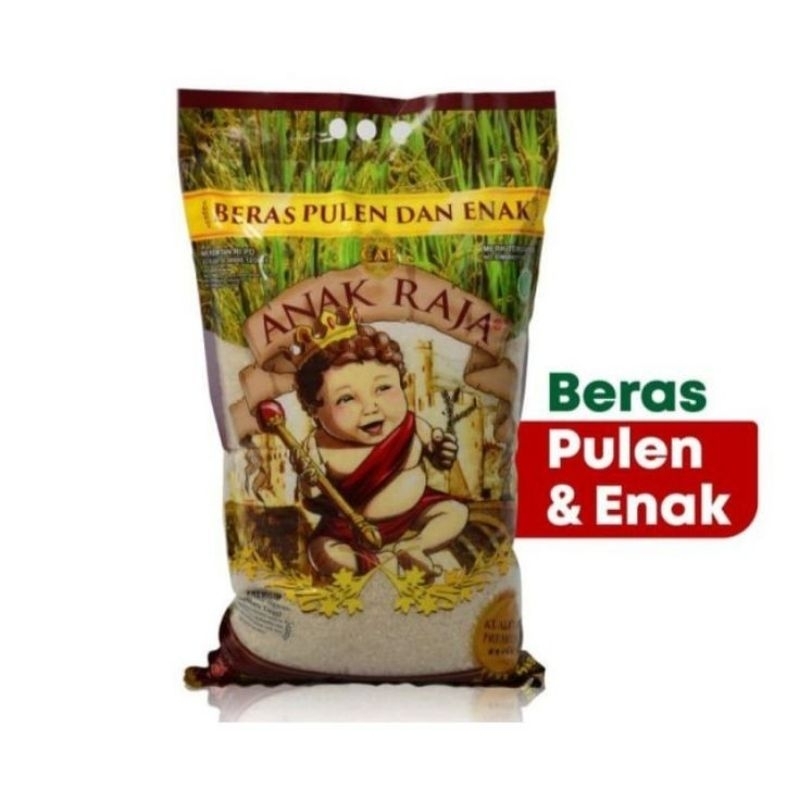 

Beras Pulen dan Harum Premium Cap Anak Raja 5 kg