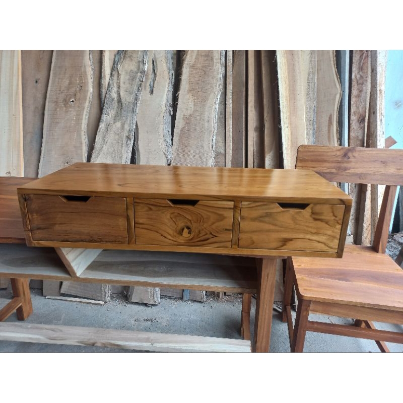 laci gantung 2 kayu jati | suka woodcraft