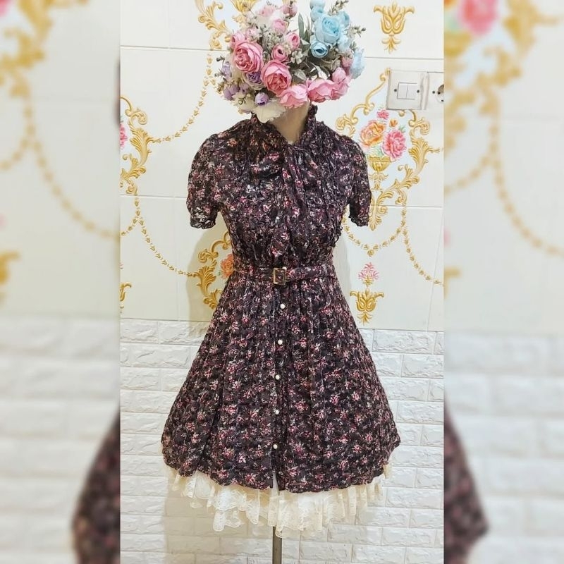 Liz Lisa Brown Floral Dress